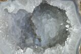 Crystal Filled Dugway Geode (Polished Half) #121717-1